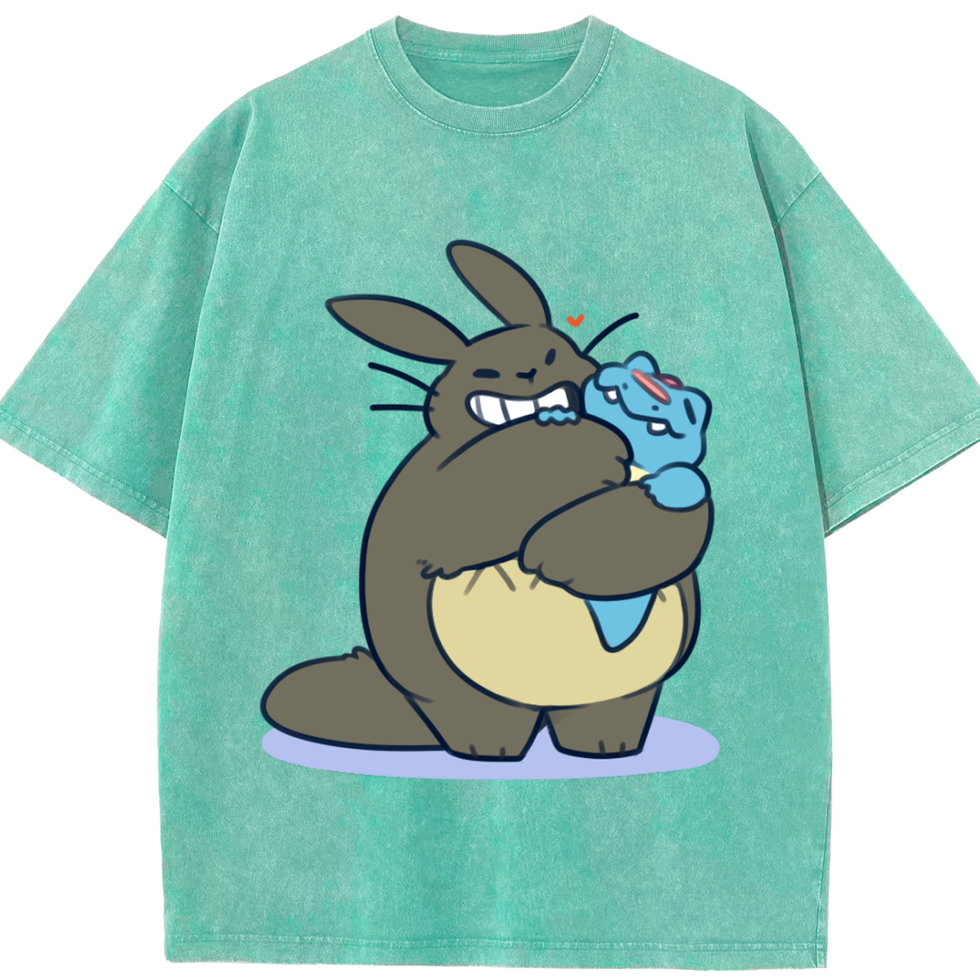 （画像用） となりのトトロ 草壁メイ 草壁サツキ My Neighbor Totoro Satsuki Kusakabe Mei Kusakabe 綿100% ヴィンテージ風 半袖Tシャツ（フロントプリント）